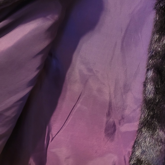 Faux fur sizee med beautiful condition - Picture 4 of 6